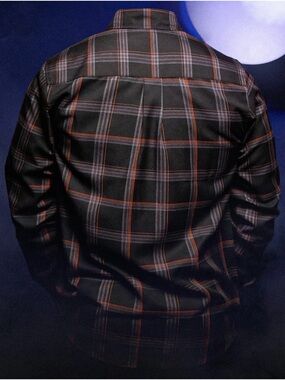 Dixxon Headless Flannel Shirt 4X Black Plaid Horror Halloween Limited NWT